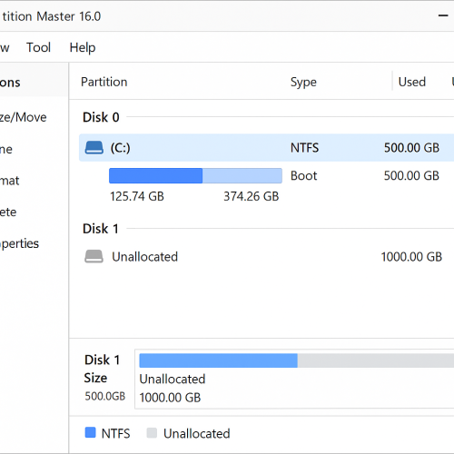 EaseUS Partition Master 16.0 Full Version terbaru